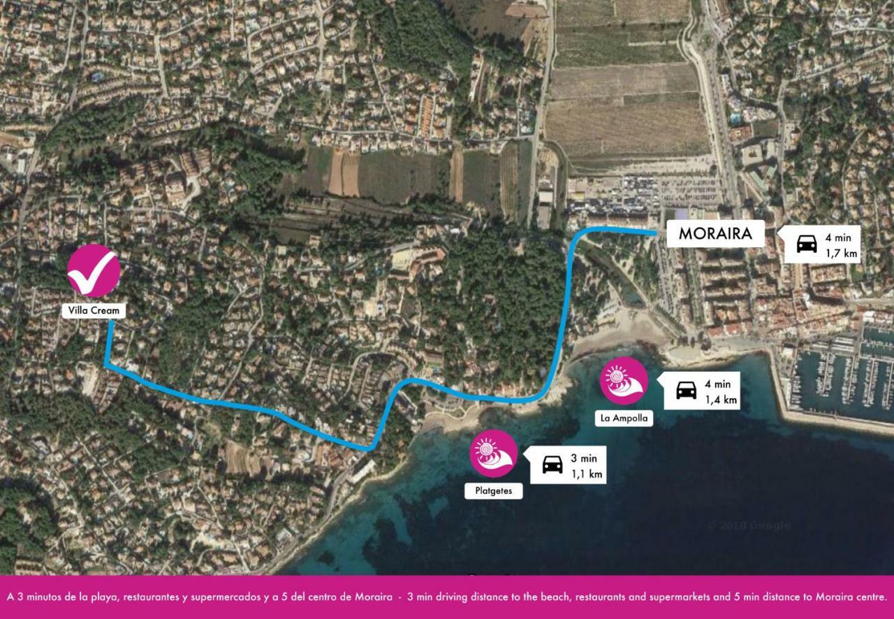 Villa Family Moraira Style Exterior foto